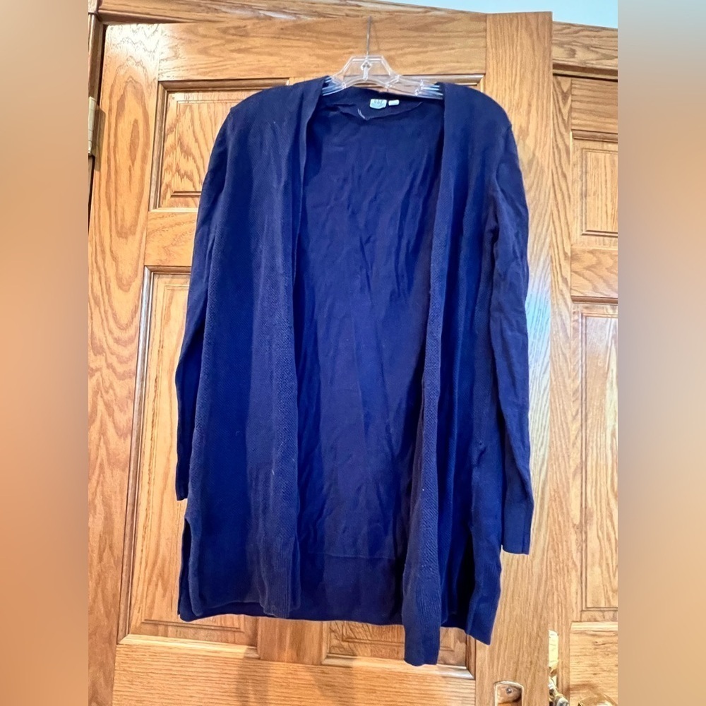Gap - Navy Blue Open Front Cardigan